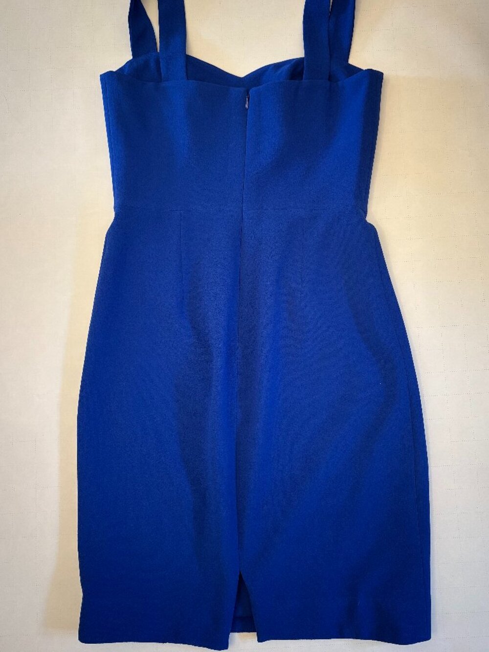 Dress the Population Nicole Sweetheart Sheath Dress Size Medium Blue - Picture 3 of 7